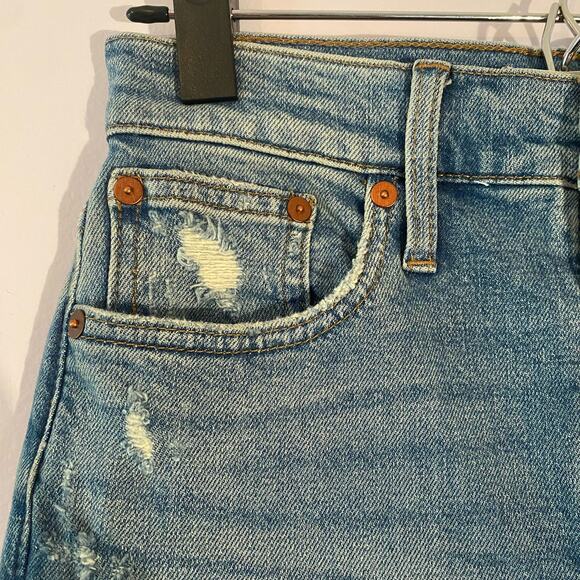 Madewell Women's size 23 Medium Wash The Perfect Vintage Jean Straight Leg - Picture 5 of 9